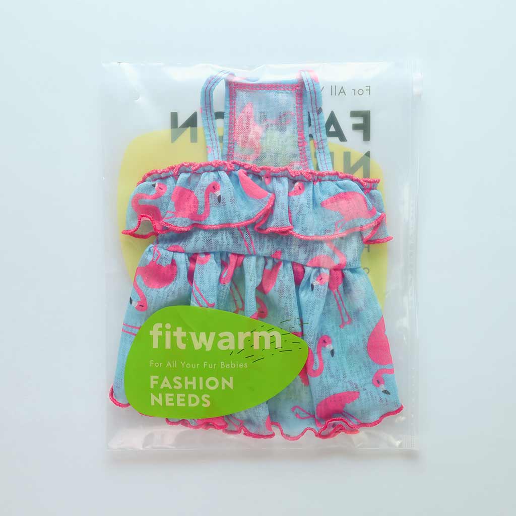 Flamingos Dog Dress