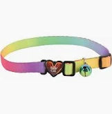 Coastal Cat Collar (8-12") Heartbroken Rainbow