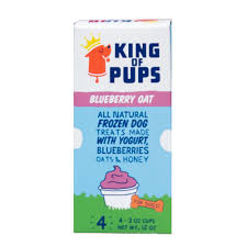 King of Pups Blueberry Oat Frozen Treat