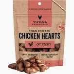 Vital Essentials - FD Cat treats - Chicken Hearts