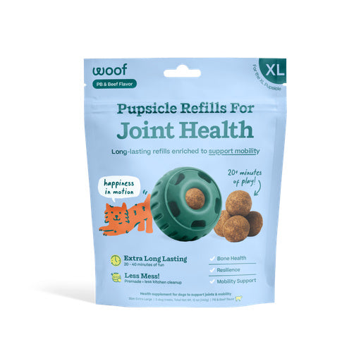 Woof Dog Treat Joint Health Pops XL 12 oz