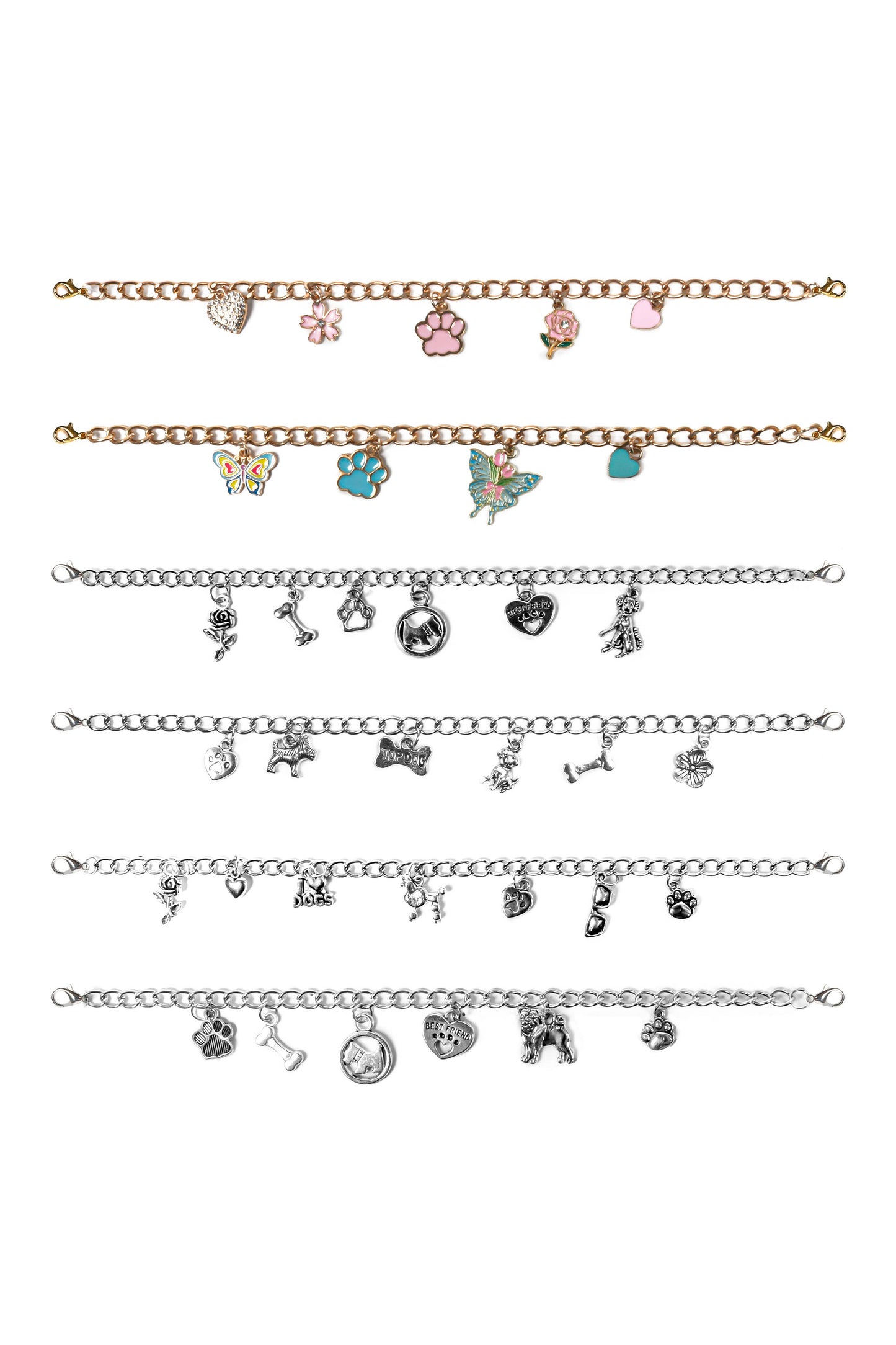 DOG MOM THEME CAP CHAINS