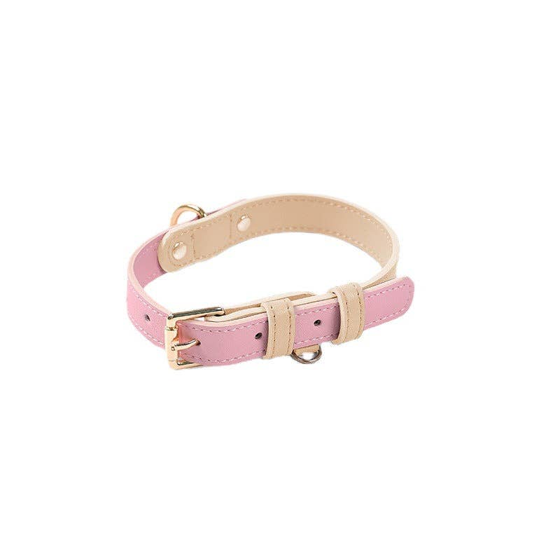 Loofie - Colorful Leather Dog Collar