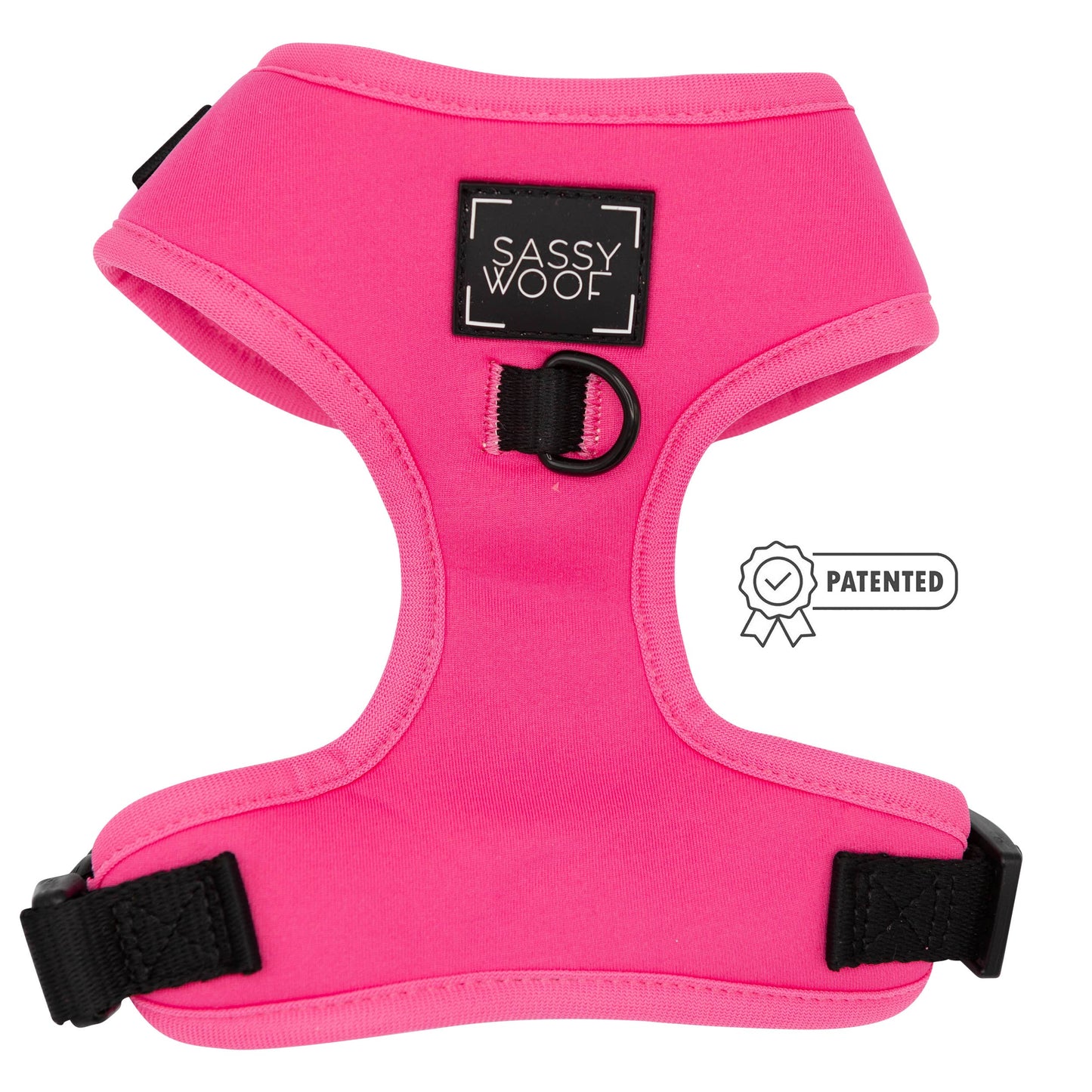 Dog Adjustable Harness - Neon Pink (Mother's Day)