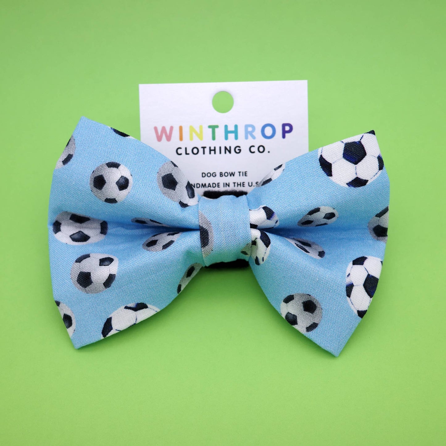 Soccer Dog Bow Tie