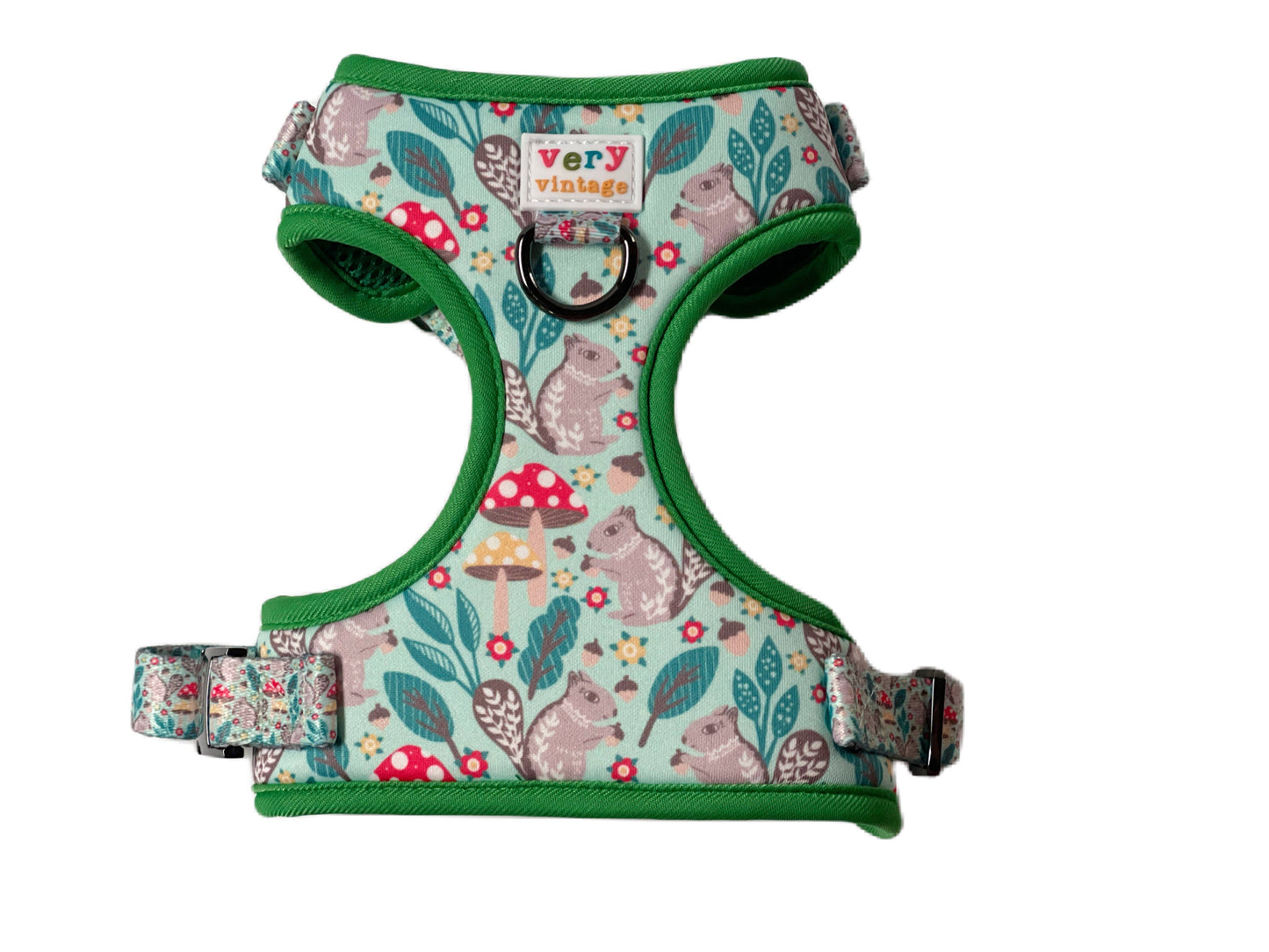 Feelin Squirrely Adjustable Dog Harness – Woodland Animal