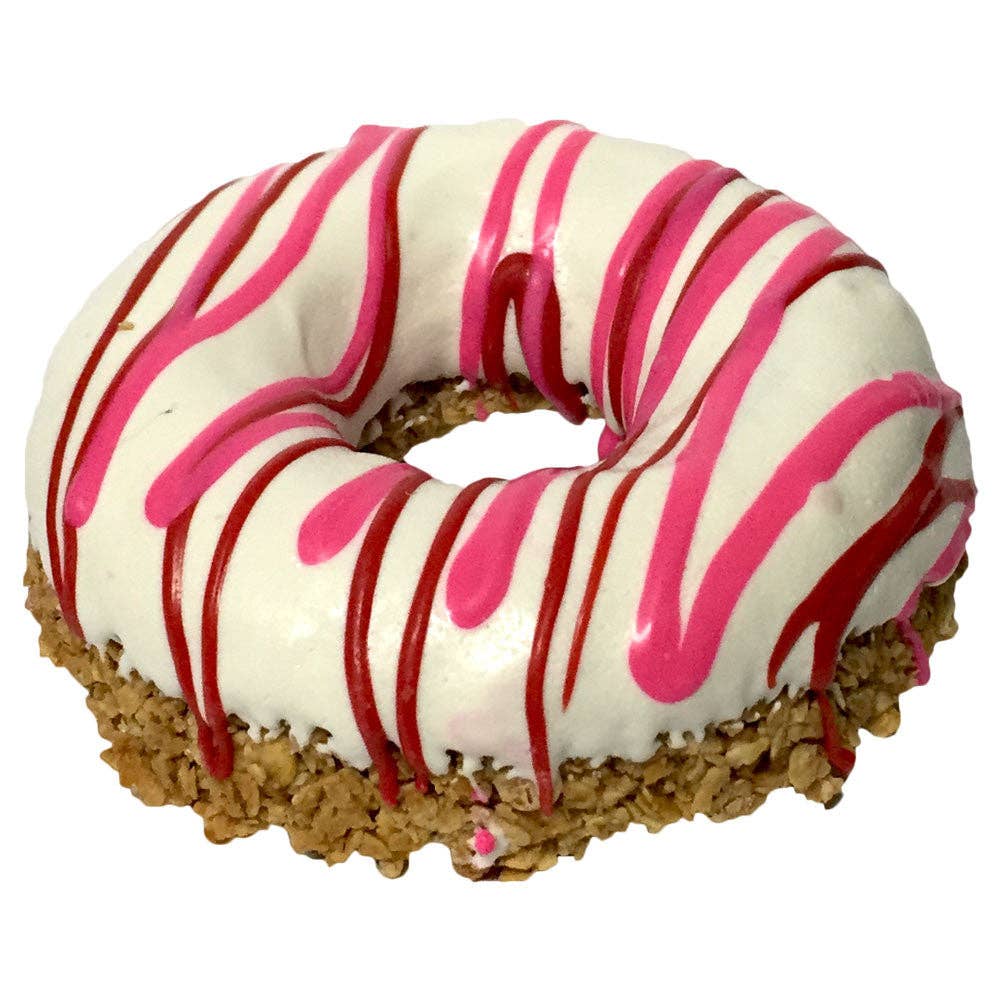 Valentine's Donut Dog Treat