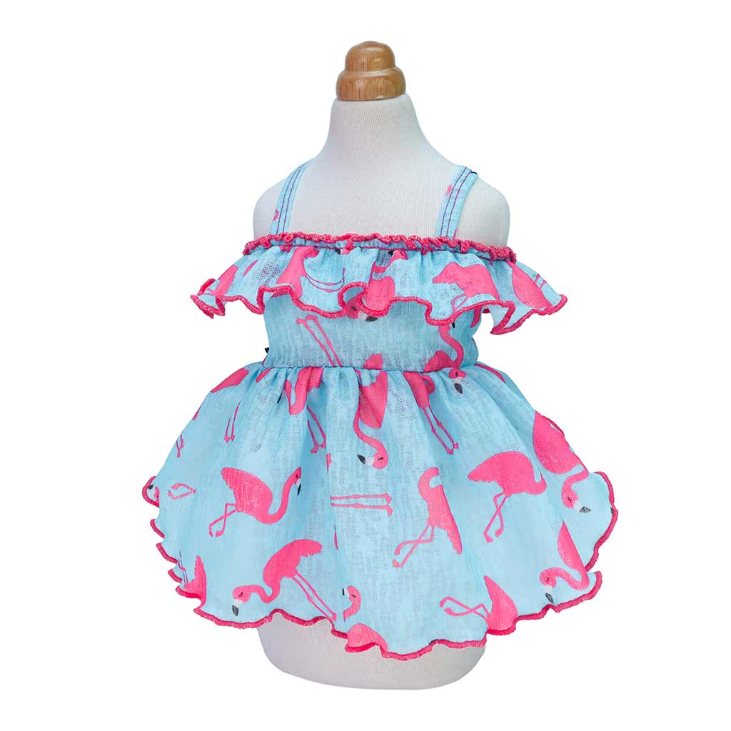Flamingos Dog Dress
