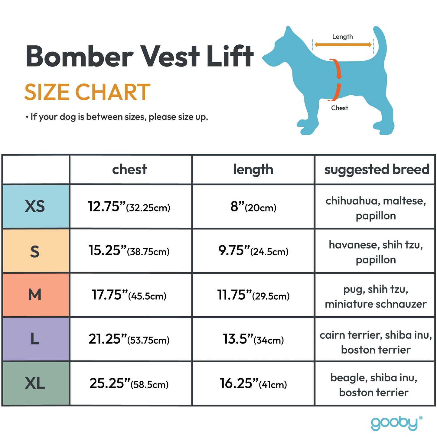 Gooby - Bomber Vest Lift