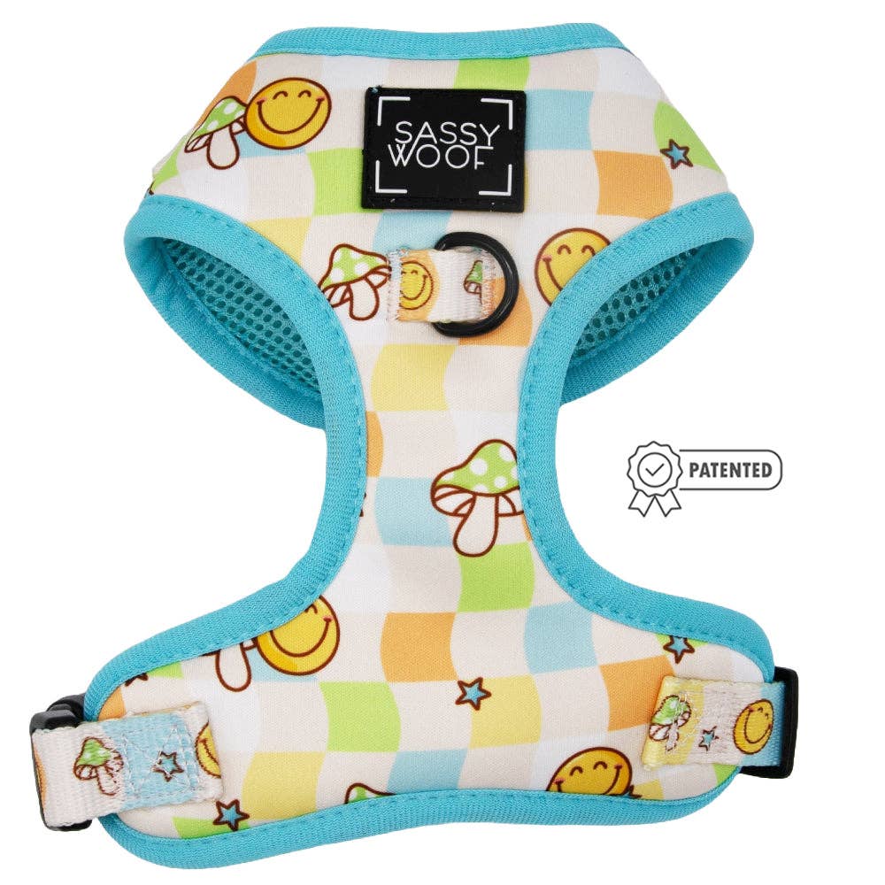 Dog Adjustable Harness - Mush Love (Spring)