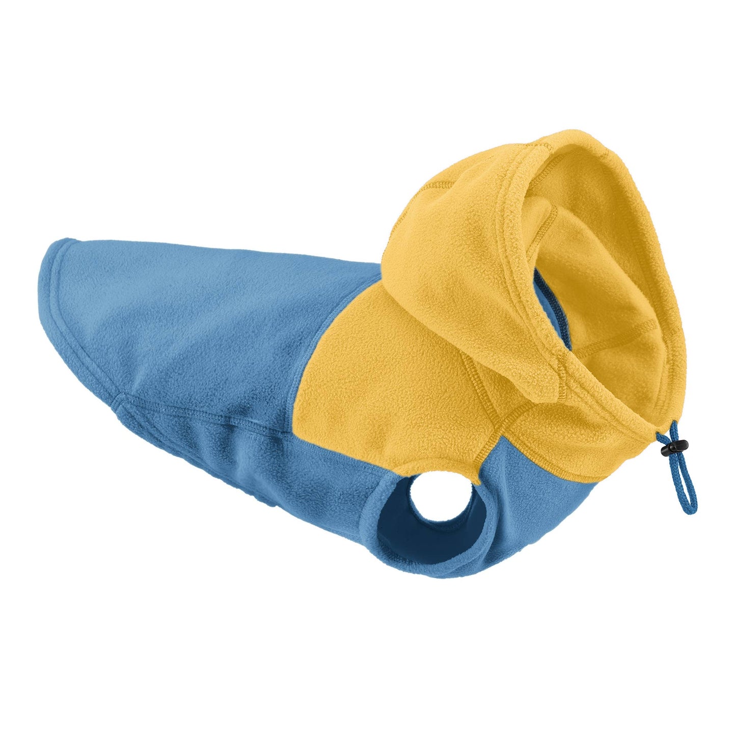 Gooby - Fleece Vest Hoodie Two Tone