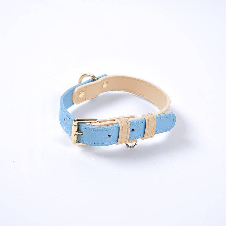 Loofie - Colorful Leather Dog Collar