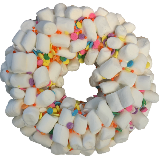 Marshmallow Candy Crunch Donut Dog Treat