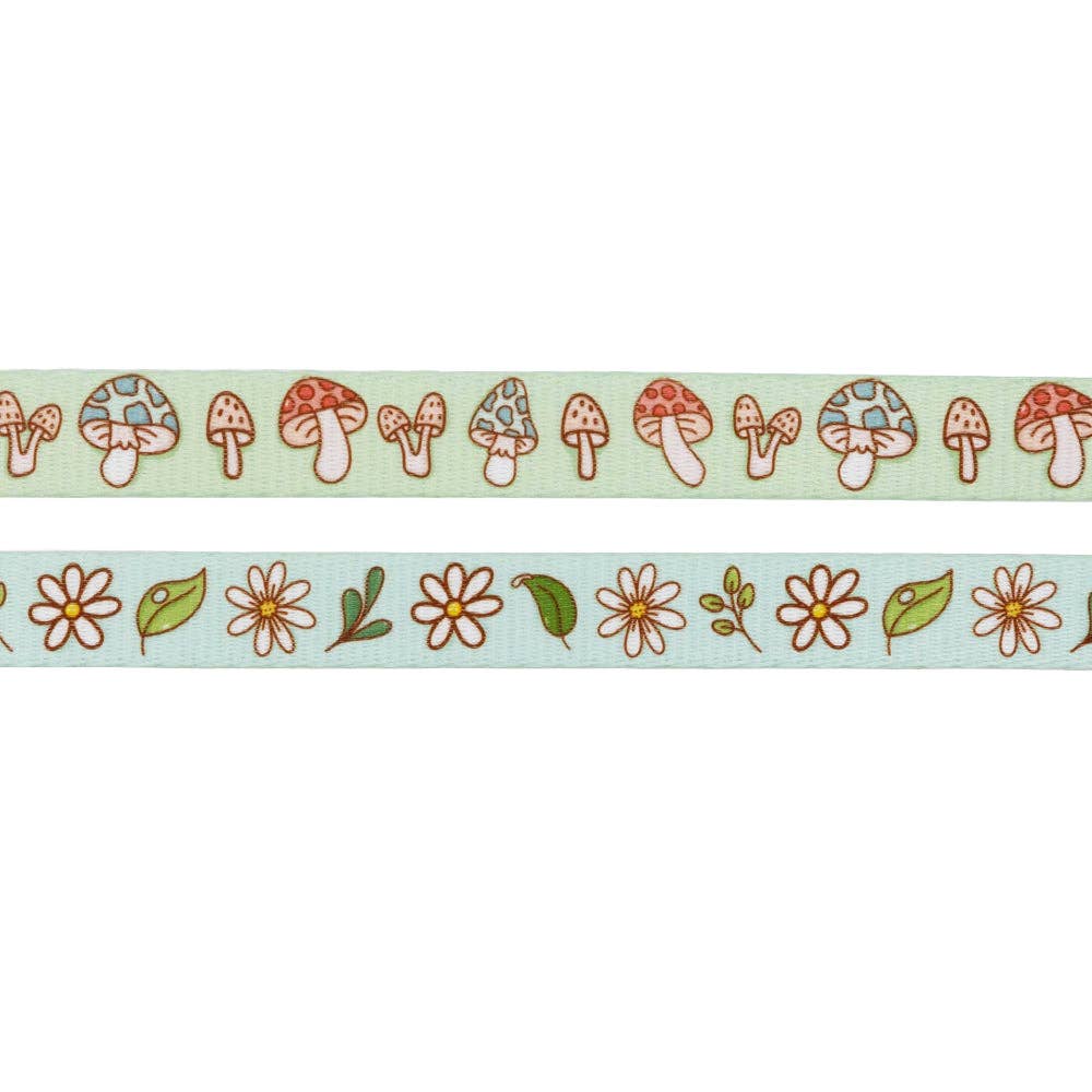 Dog Leash - Shrooms & Blooms (Spring)