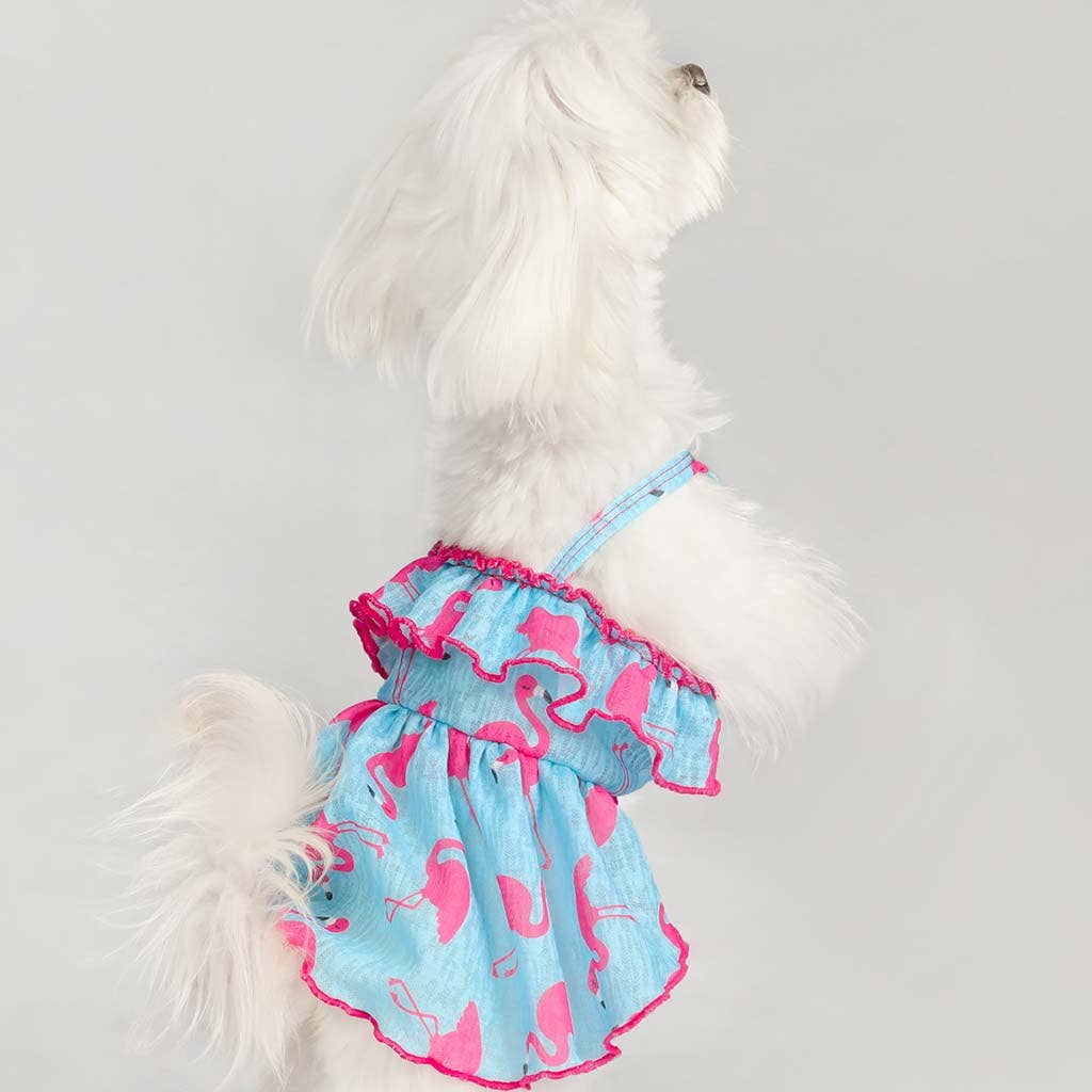 Flamingos Dog Dress