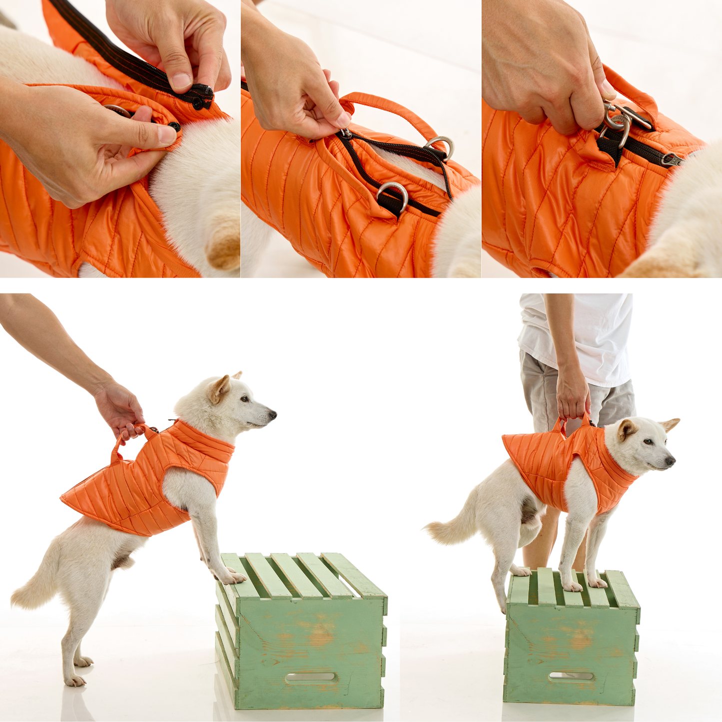 Gooby- Puffer Vest with Lift