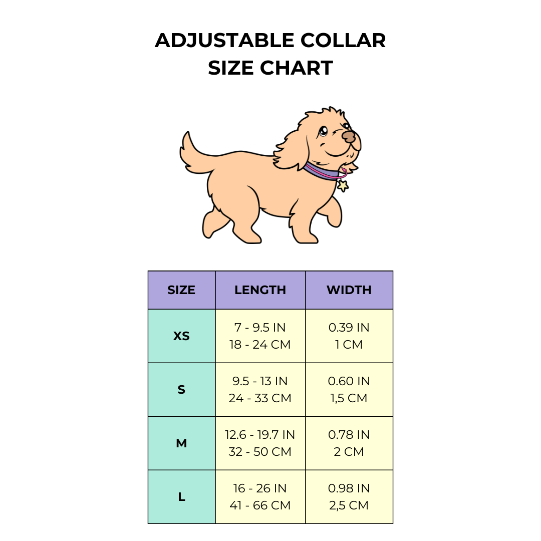 DOG ADJUSTABLE COLLAR - I'M FLAMAZING!