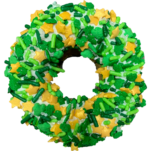 Gourmet Donut Dog Treat, The Leprechaun