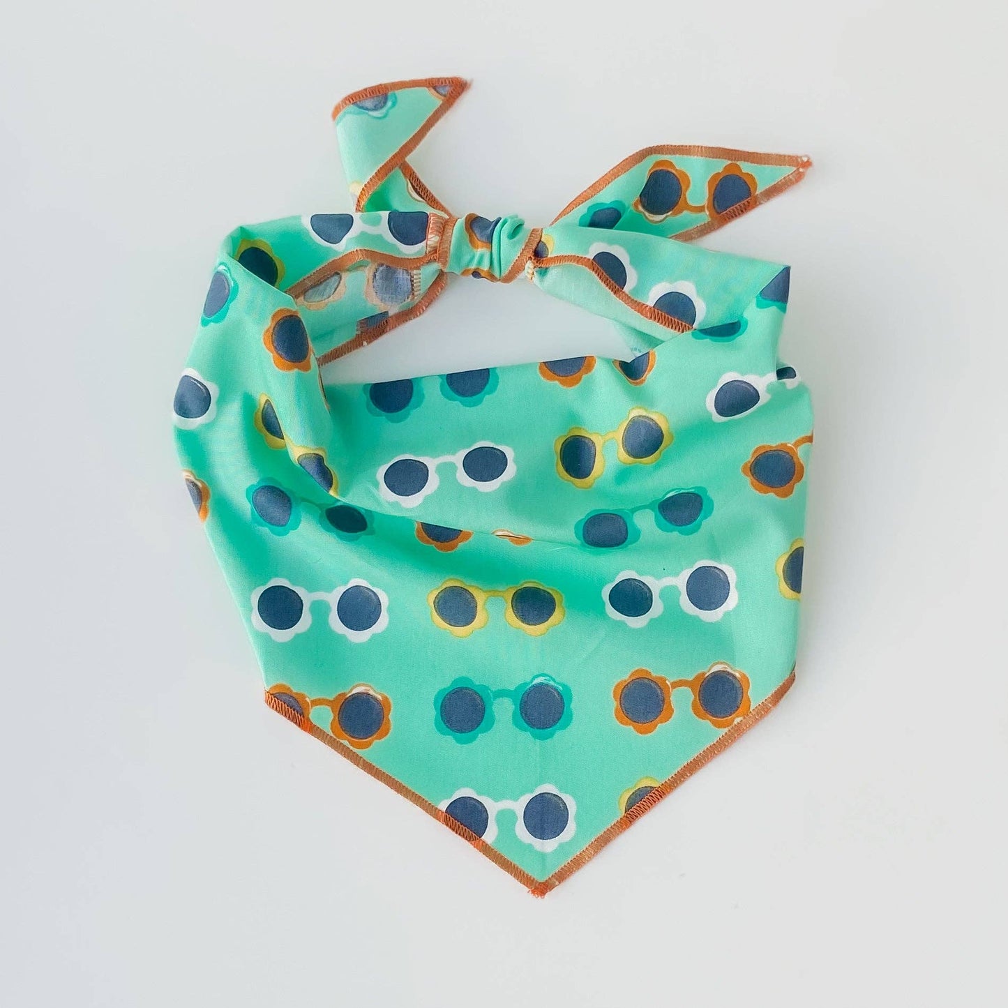 Retro shades floral sunnies dog summer bandana accessory