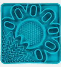 Messy Mutts Silicone Lick Mat - blue