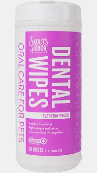 Skout's Honor Oral Care Dental Wipes