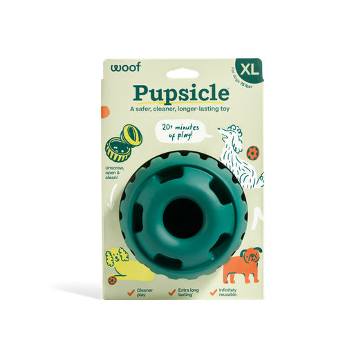 Woof Dog Toy Pupsicle Birthday Pink XLarge (Copy)