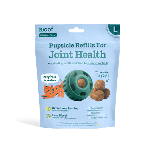 Woof Dog Treat Joint Health Pops Large 8 oz