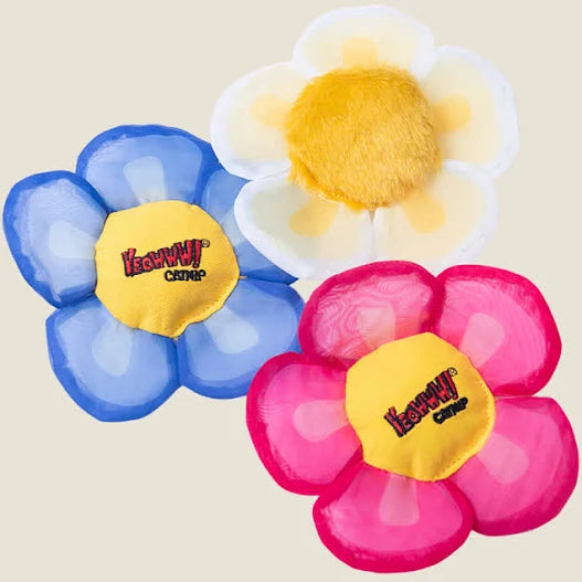 YEOWWW CATNIP DAISY'S FLOWER TOPS BLUE