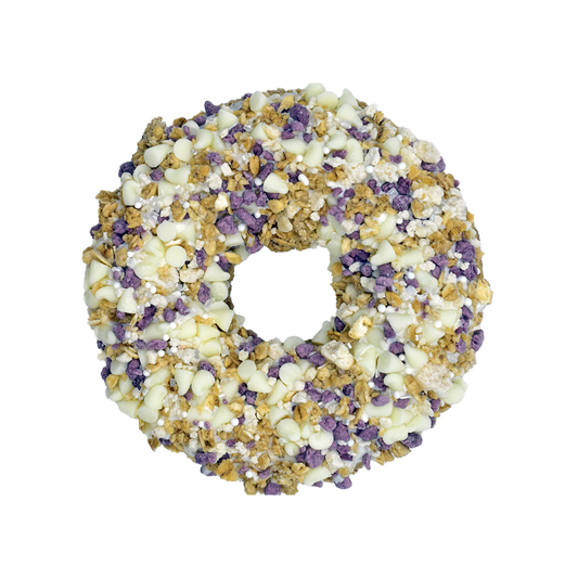Crunchy Cobbler Blueberry Yogurt Gourmet Donut Dog Treat
