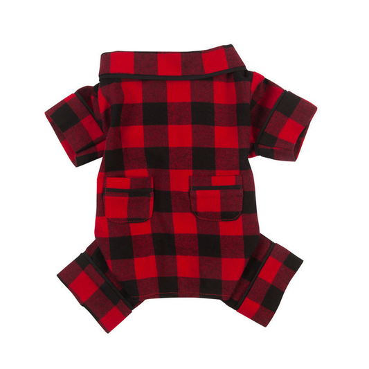 Buffalo Check Dog Pajamas
