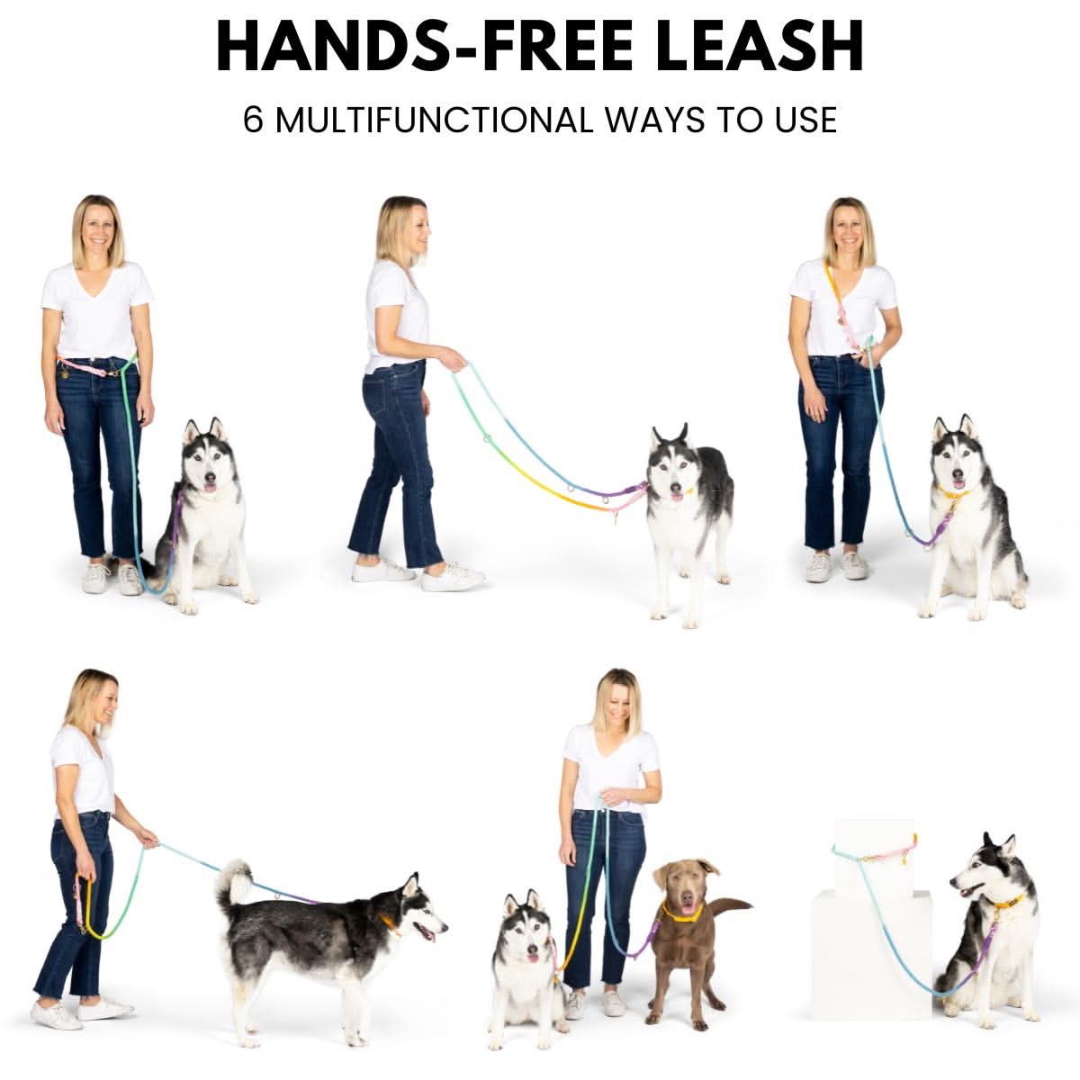Roxy Hands-Free Leash | Multifunctional Dog Leash
