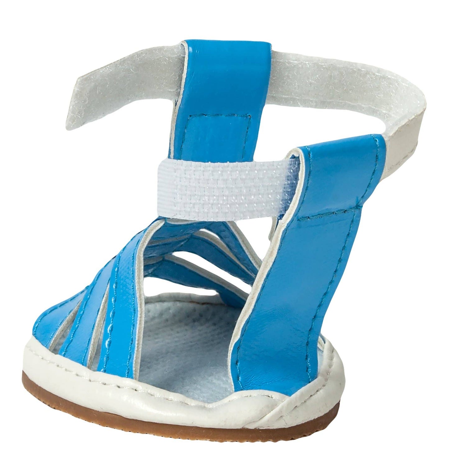 Buckle-Supportive Pvc Waterproof Pet Sandals Shoes -Set Of 4