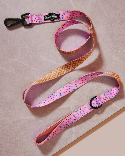 Sprinkle Me Pink Dog Leash - Dog Birthday
