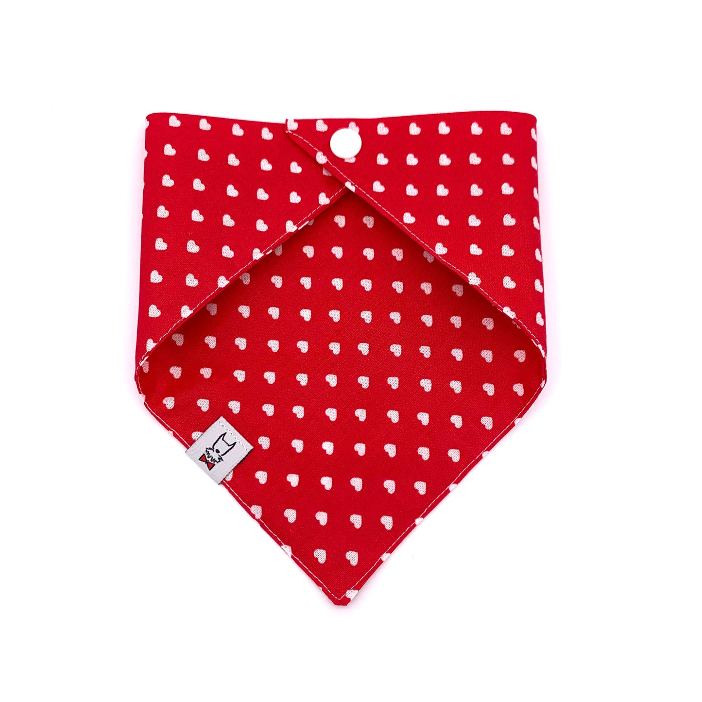 Valentine's Day Hearts Dog Bandana