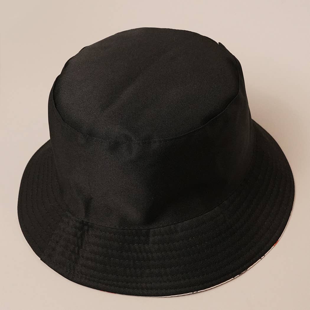 Mushroom Printing Sunshade Outdoor Bucket Hat