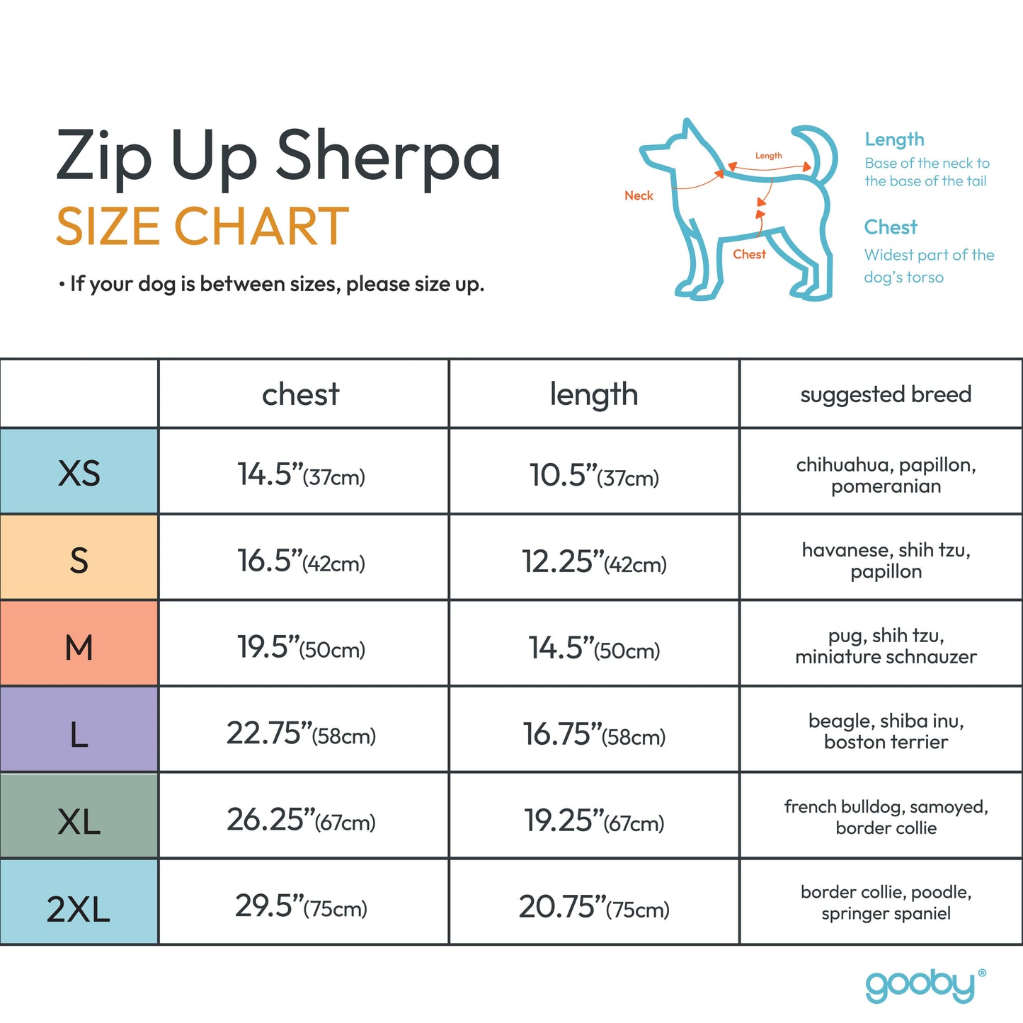Gooby - Zip Up Sherpa Vest