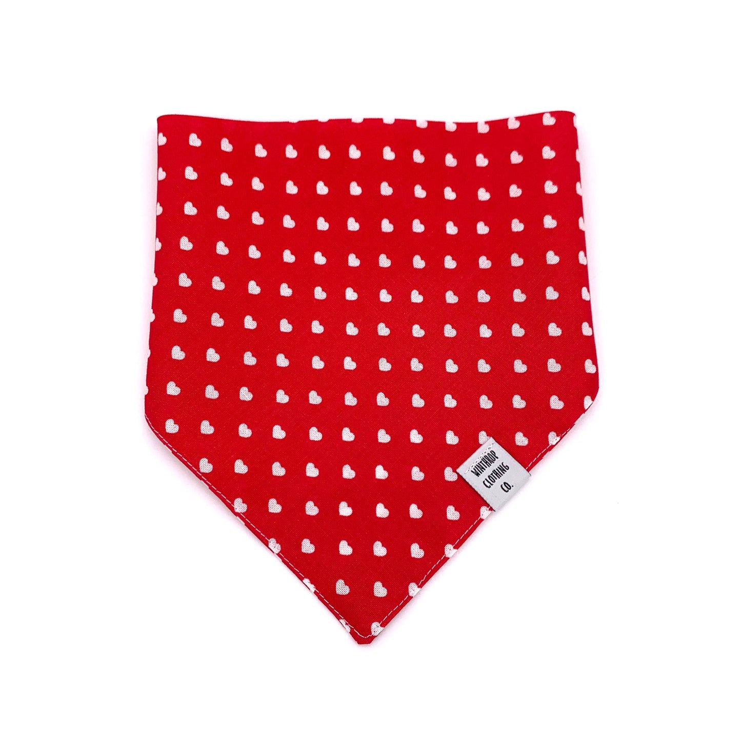 Valentine's Day Hearts Dog Bandana
